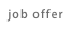 job offer